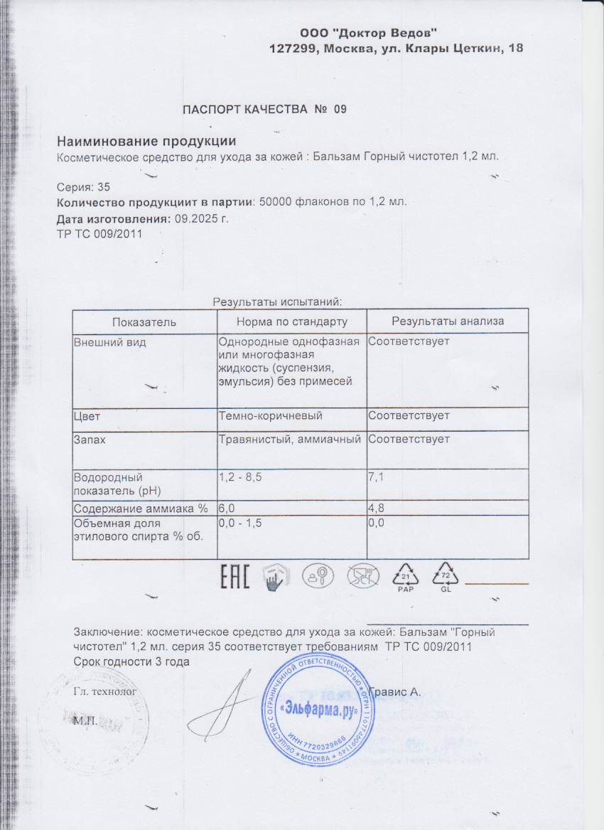 Паспорт №092025